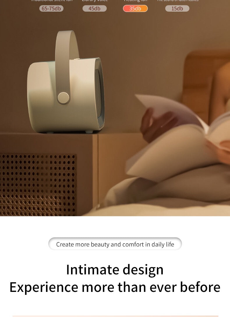 Intelligent Compact Energy Saving Heating Fans Warm Air Heater