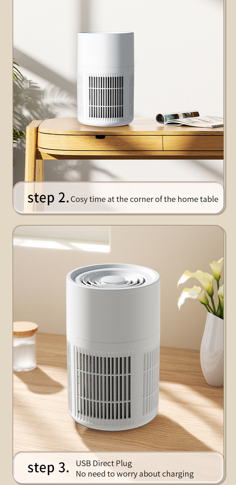 Bacteria Aldehyde Removal Air Purifier