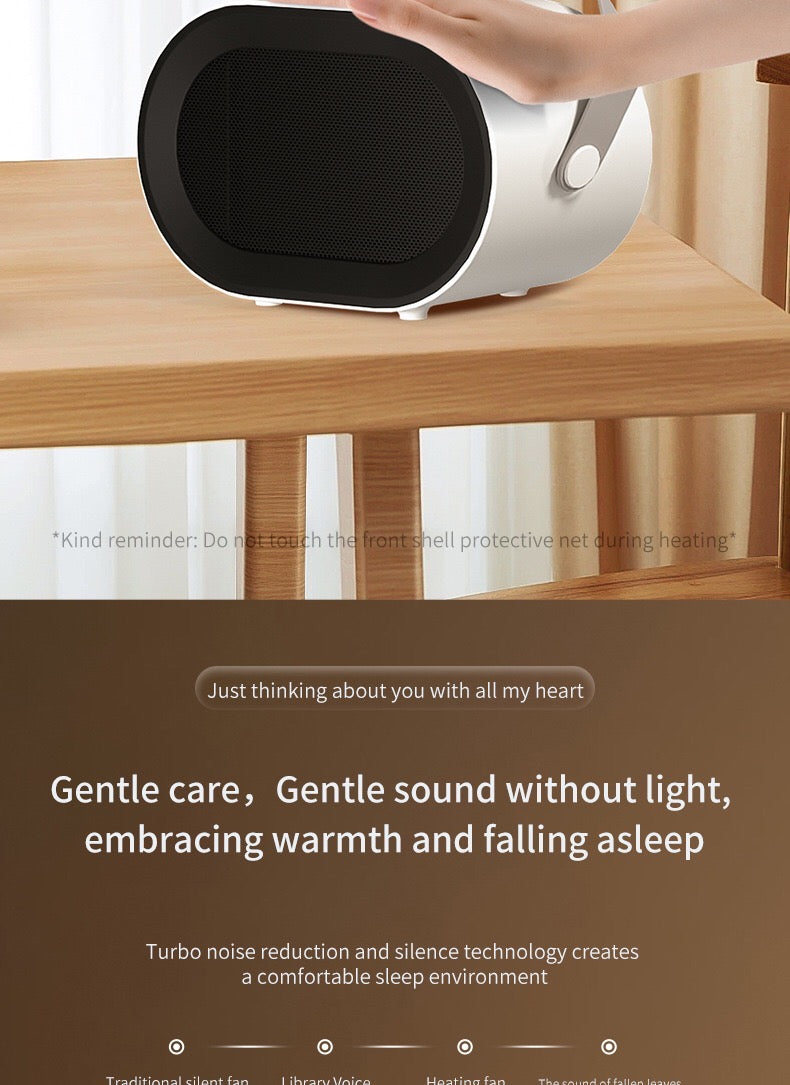 Intelligent Compact Energy Saving Heating Fans Warm Air Heater